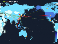 以中国为中心的世界地图 []