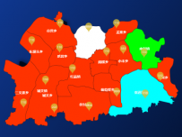 地图 [地理坐标,地图,散点图]