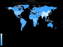 World Population (2010) [地图]