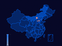 新型冠状病毒全国感染人数(1月20日－1月30日) [地理坐标,柱状图,地图,折线图]