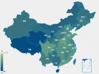 XX数据中心统计图 [地理坐标,地图,散点图]