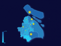 上海市地图 [地理坐标,地图]