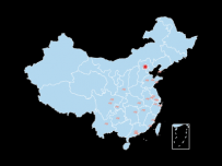 地图 [地理坐标,地图,散点图]