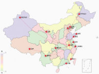 合肥辐射地图 [地理坐标,路径图,地图]
