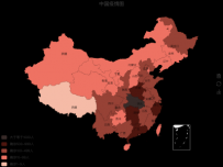 中国疫情图 [地理坐标,地图]