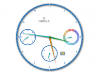 ECharts Gauge 6pin Clock [仪表盘]