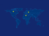 世界散点地图 [地理坐标,散点图]