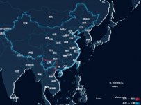 模拟3D地图 [地理坐标,地图]